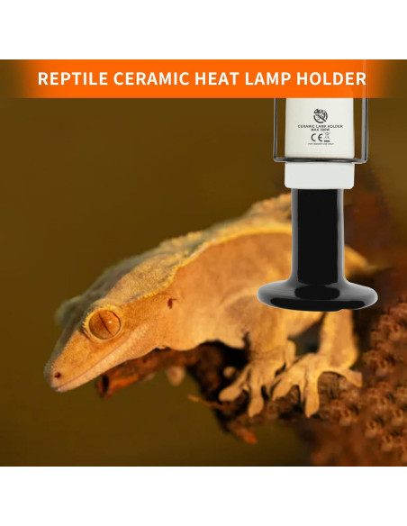 Soporte de Lámpara de Calor Cerámica REPTI HOME 300W