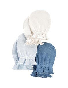 Conjunto de Manoplas Antirrasguños 3 Paquetes Carter's Bebé 2