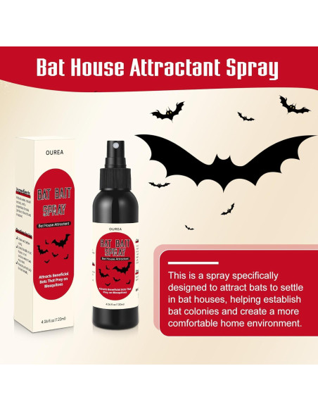 Fórmula de Aroma Natural Ourea para Casa de Murciélagos 140g