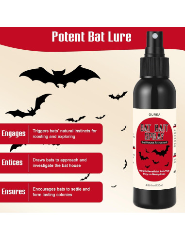 Fórmula de Aroma Natural Ourea para Casa de Murciélagos 140g