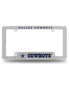 Marco de Placa de Licencia de Cromo Rico Industries AFCGL - Dallas Cowboys
