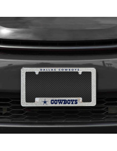 Marco de Placa de Licencia de Cromo Rico Industries AFCGL - Dallas Cowboys 2