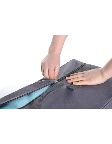 Funda de Transporte Milliard para Colchón Plegable Azul 61x48x23 cm