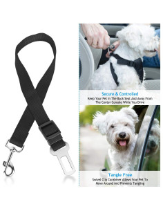 Cinturón de Seguridad para Mascotas iMounTEK Ajustable 2 Pcs 2