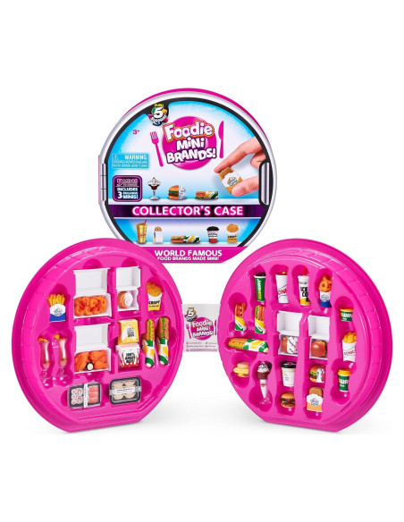 Caso de Coleccionista 5 Sorpresa ZURU para Mini Marcas de Comida