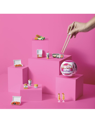 Caso de Coleccionista 5 Sorpresa ZURU para Mini Marcas de Comida