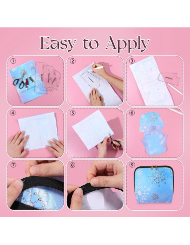 Conjunto de 3 Plantillas de Patrones de Bolsos TXIN - 3 Tamaños