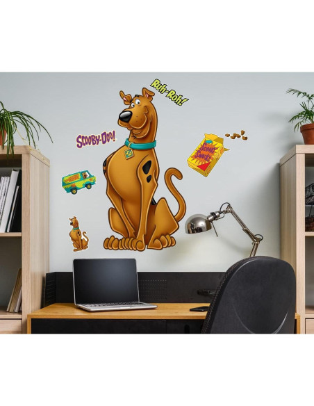 Set de Stickers de Pared Scooby-Doo - Vinilo Reutilizable