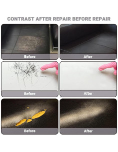 Kit de Reparación de Cuero Kenbry 12 Colores 20ml 2