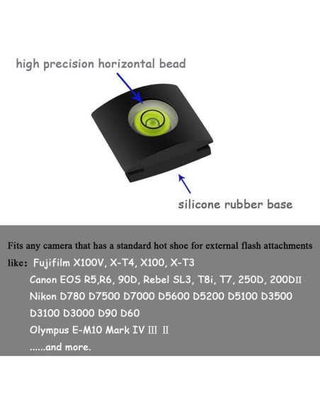 Ocular DK-20 y Nivel de Zapata Fría para Nikon D5200