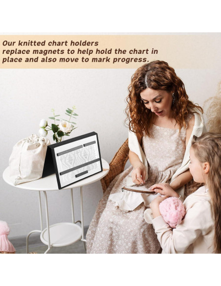 Conjunto de 8 Imanes para Tejer Flutesan - Tamaño Grande