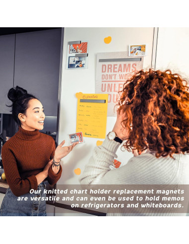 Conjunto de 8 Imanes para Tejer Flutesan - Tamaño Grande