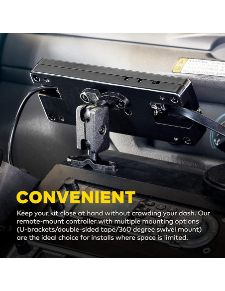 Amplificador de Sirena ThunderWave 150W con Control Remoto