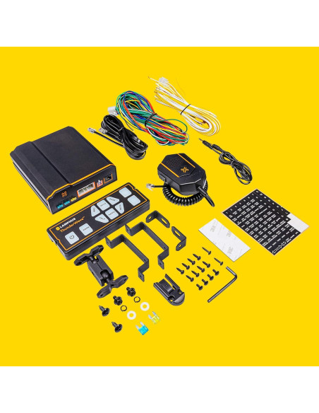 Amplificador de Sirena ThunderWave 150W con Control Remoto