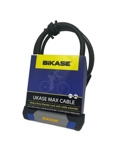 Candado de bicicleta Bikase MAX Ulock con cable 11mm