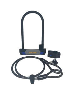 Candado de bicicleta Bikase MAX Ulock con cable 11mm 2