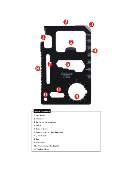 Juego de Destornilladores Multiherramienta Wjwumha 2 Piezas