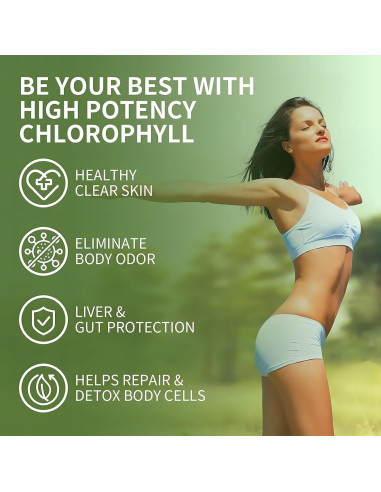 Gomitas de Clorofila Sijigood 60 Unidades Sabor Manzana