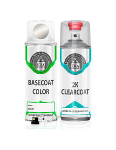 Pintura Automotriz Spray ERA 2K Perla Gris Claro DODGE 709ml