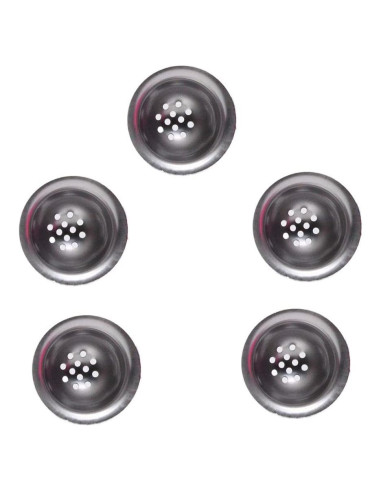 Tazón de Reemplazo de Acero Inoxidable Joyce - 12 Agujeros, Paquete de 5
