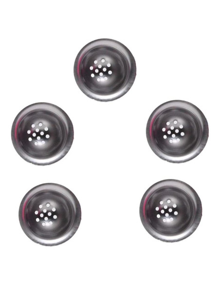 Tazón de Reemplazo de Acero Inoxidable Joyce - 12 Agujeros, Paquete de 5