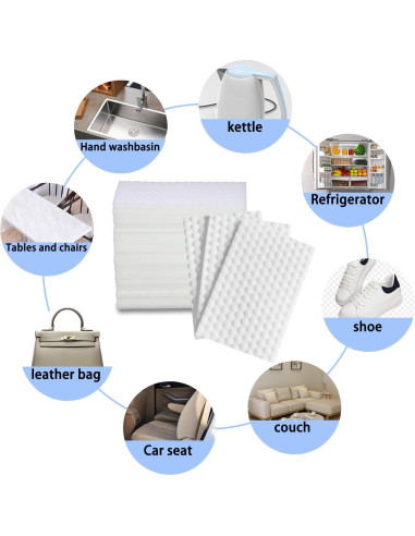 Hojas de Borrador Mágico SUPERASER 50 P - Esponja Melamina