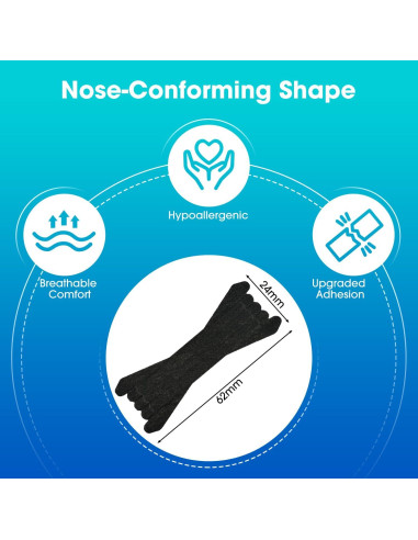 Tiras Nasales Antironquidos Nantong Youjiu - 60 Unidades