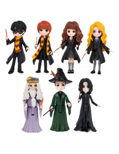 Set Coleccionista Harry Potter 7 Figuras 3" Spin Master