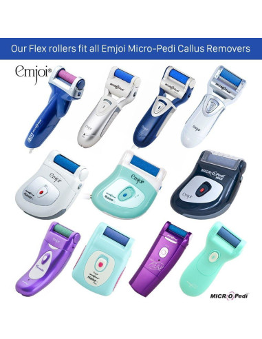 Emjoi Micro-Pedi Power Removedor de Callos Eléctrico Azul