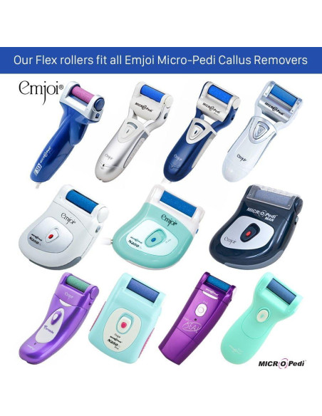 Emjoi Micro-Pedi Power Removedor de Callos Eléctrico Azul