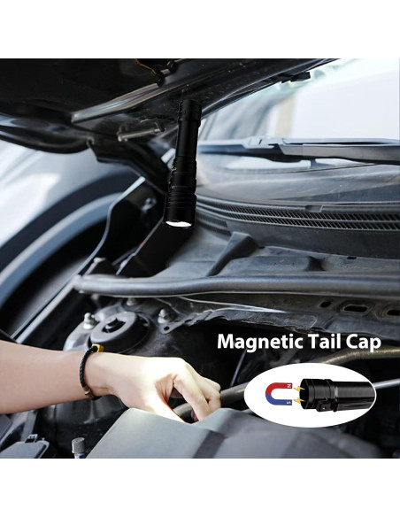 Linterna Magnética CYANSKY S7R 1400 Lúmenes IP68 Recargable