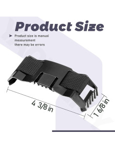 Soporte de lámpara frontal para casco YAQINGMY MKQQ-KOU - 2 unidades 2