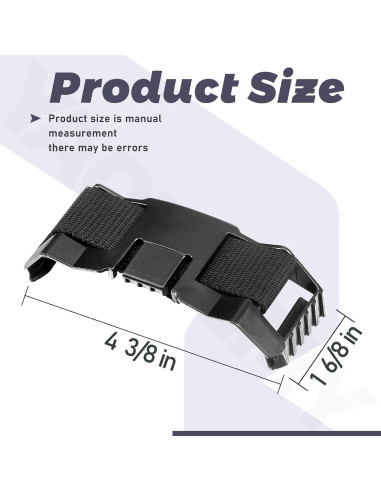 Soporte de lámpara frontal para casco YAQINGMY MKQQ-KOU - 2 unidades