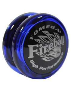 Yoyo Yomega Fireball Transaxle Azul Oscuro + 2 Cuerdas