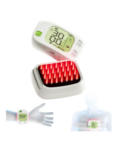 Reloj Terapia Luz Roja LASEPREHT 28 Agujeros Alivio Dolor