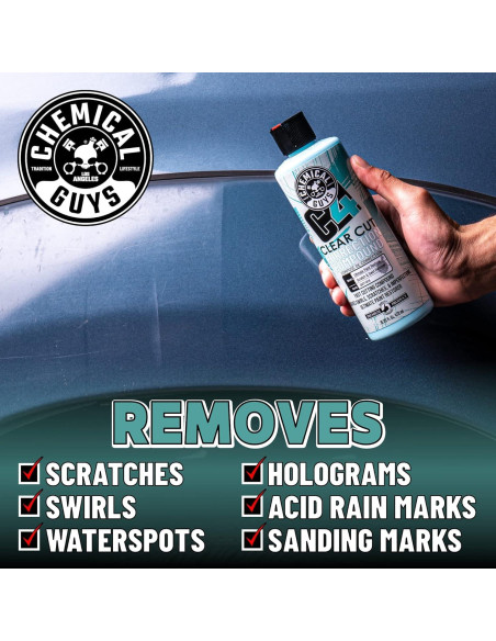Compuesto de Corrección C4 Chemical Guys 473 ml - Elimina Rayones