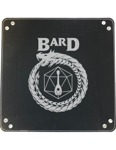 Bandeja de Dados D&D PrecisionNC Cuero Sintético Negro 32.7cm