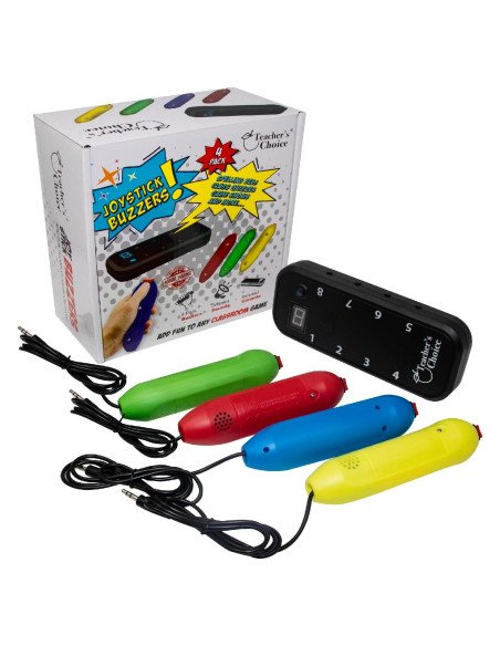 Sistema de Juego Teacher's Choice con Buzzer y Joystick
