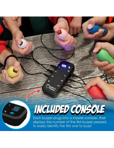 Sistema de Juego Teacher's Choice con Buzzer y Joystick 2