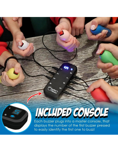 Sistema de Juego Teacher's Choice con Buzzer y Joystick