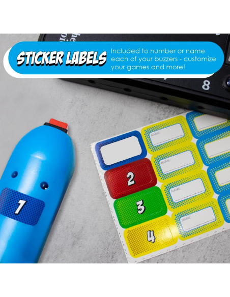 Sistema de Juego Teacher's Choice con Buzzer y Joystick