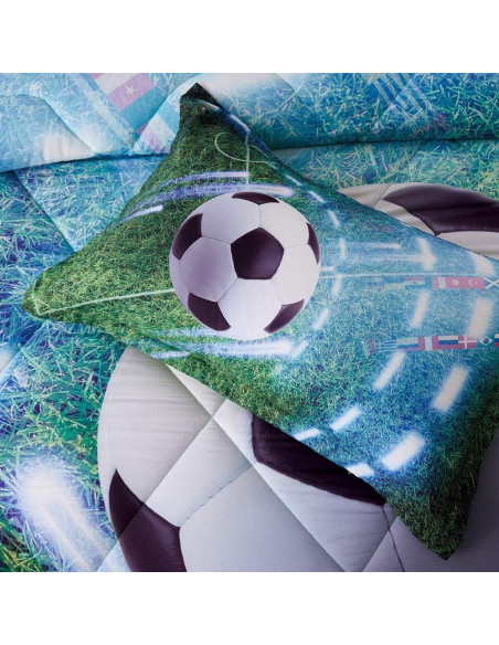 Conjunto de Edredón de Fútbol Wowelife Individual 5 Piezas