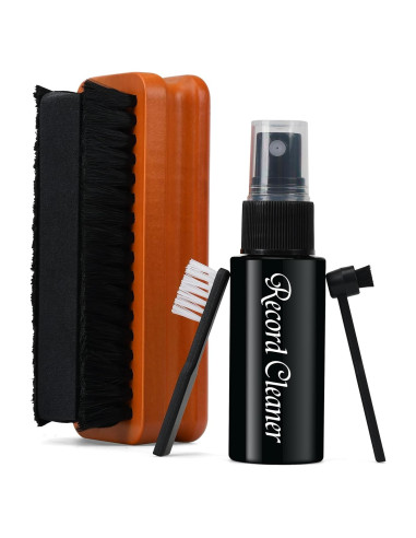 Kit de Limpieza de Discos de Vinilo 4 en 1 kulloomii