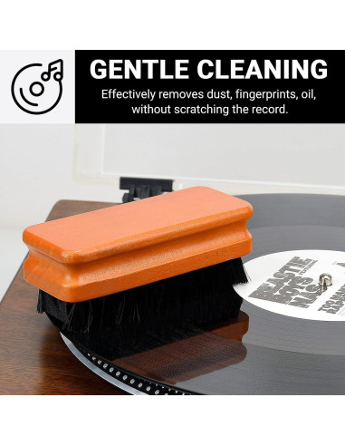 Kit de Limpieza de Discos de Vinilo 4 en 1 kulloomii