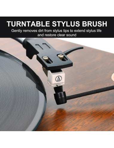 Kit de Limpieza de Discos de Vinilo 4 en 1 kulloomii