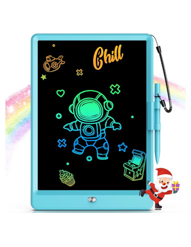 Bravokids Tableta de Escritura LCD 10" Azul para Niños