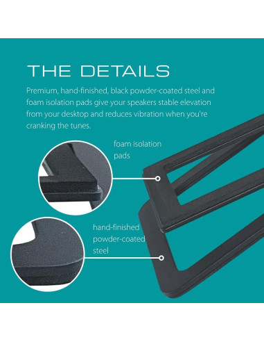 Altavoces de Escritorio Inalámbricos Audioengine A2-HD 6.99cm