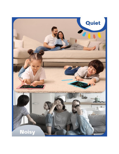 Bravokids Tableta de Escritura LCD 10" Azul para Niños