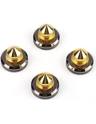 Soporte de Altavoz Trolleyshop 4 Picos Dorados Ajustables