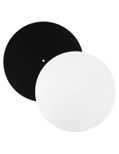 2 Almohadillas de Fieltro Antideslizantes 30x30cm para Tocadiscos